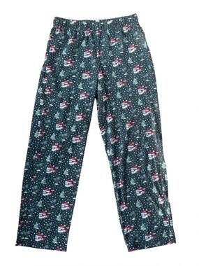 Vineyard Vines Christmas Whale Pajama Pants Green Small